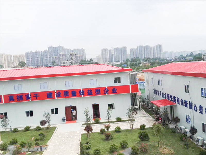 Sloping roof prefabricated house series