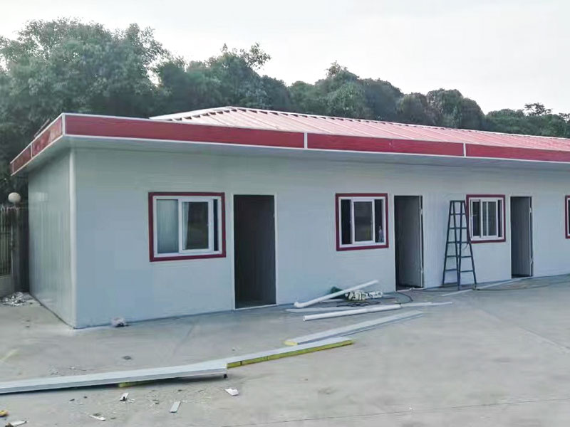 Single layer roof movable plank House Series