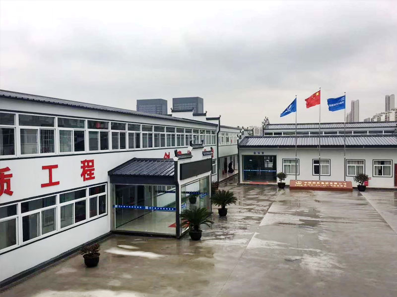 Double slope prefabricated house 003